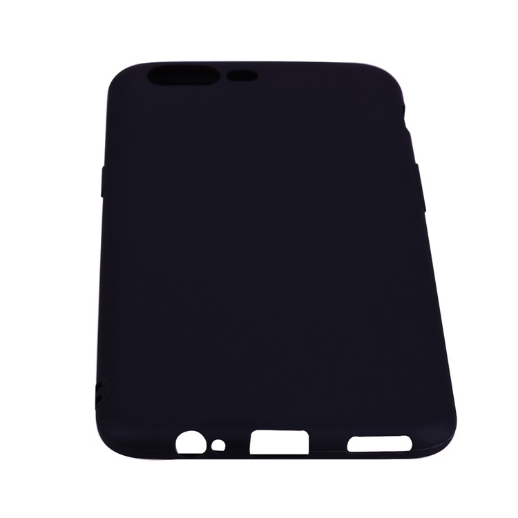 Anti-fingerprint Frosted TPU Phone Case for OnePlus 5 - Black-6