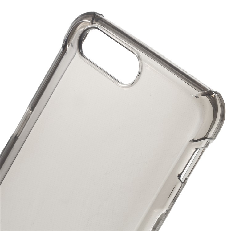 Shock Proof Crystal Clear TPU Protective Phone Case for OnePlus 5 - Grey-5