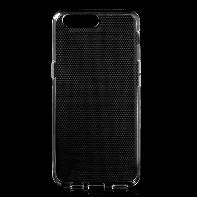 For OnePlus 5 Clear Soft TPU Case Cover with Non-slip Inner - Transparent-1