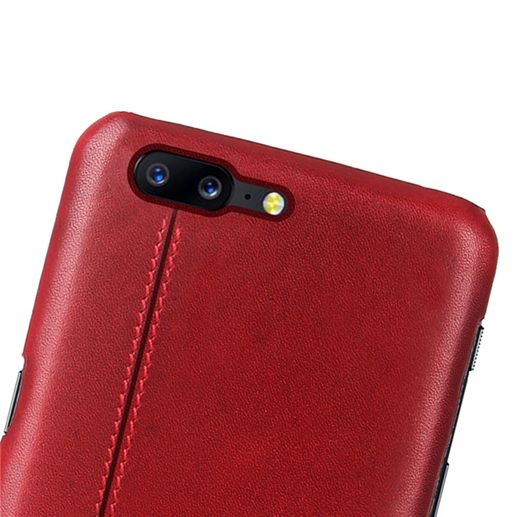 Pierre Cardin Genuine Leather Cover Hard Back Case For One Plus 5 OnePlus5