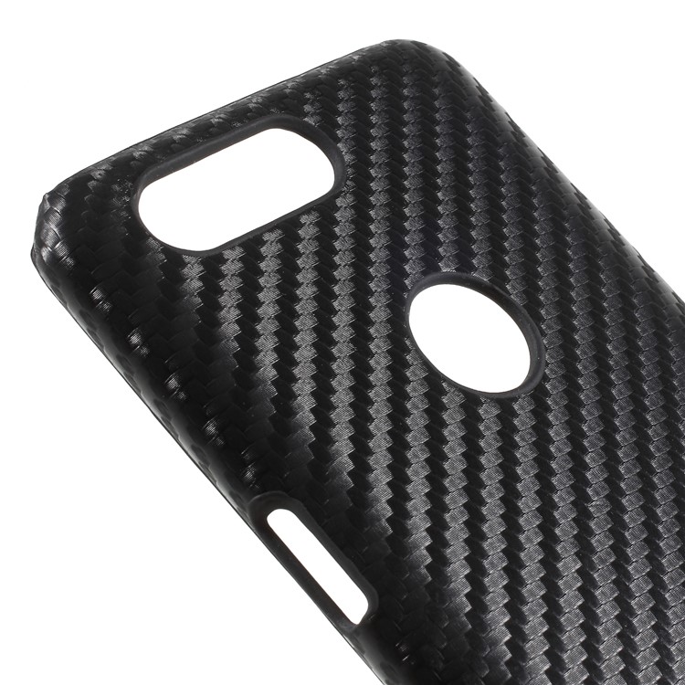 Leather Coated PC Phone Casing Cover for OnePlus 5T - Carbon Fiber Pattern-4