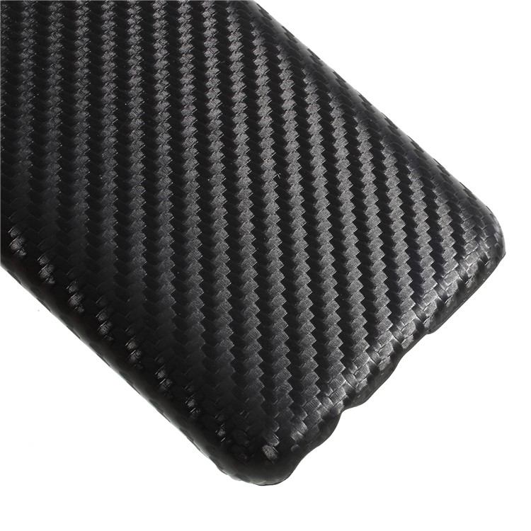 Leather Coated PC Phone Casing Cover for OnePlus 5T - Carbon Fiber Pattern-5
