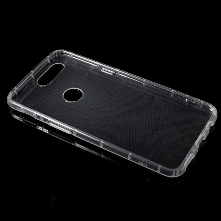 Drop-proof Clear Soft TPU Case Cover for OnePlus 5T - Transparent-3