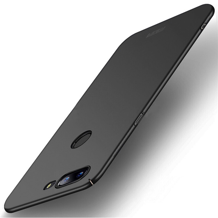 MOFI Shield Slim Frosted Hard Plastic Case for OnePlus 5T - Black-1