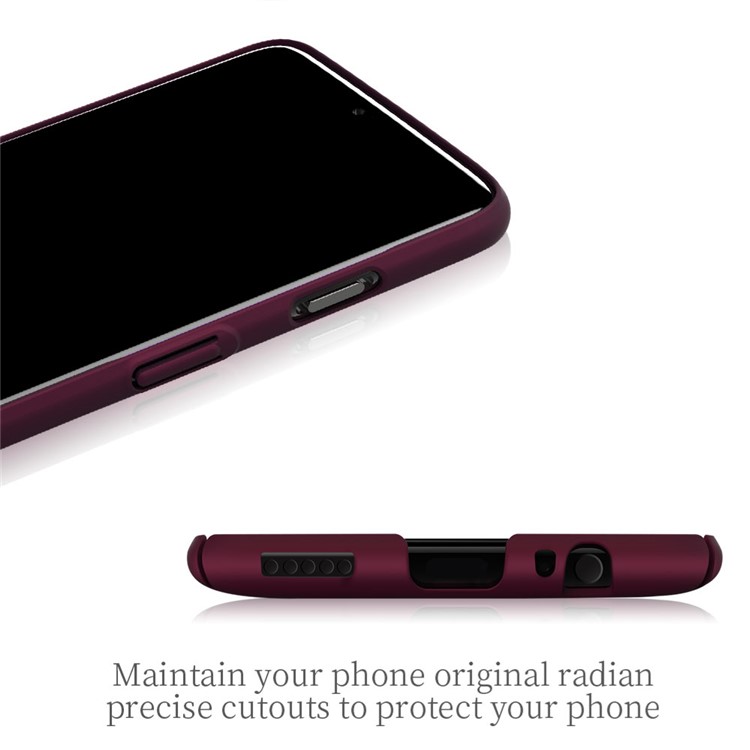 X-LEVEL Knight Series Mate Funda Para Teléfono Móvil Para PC Para Oneplus 6 - Vino Rojo-5