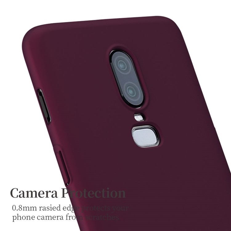 X-LEVEL Knight Series Mate Funda Para Teléfono Móvil Para PC Para Oneplus 6 - Vino Rojo-11