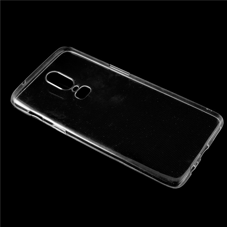 Transparent - Ultradünner, Durchsichtiger TPU Schutz Für OnePlus 6-2