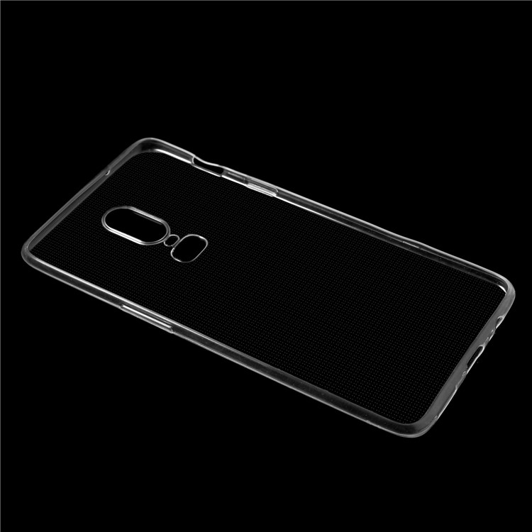 Transparent - Ultradünner, Durchsichtiger TPU Schutz Für OnePlus 6-3