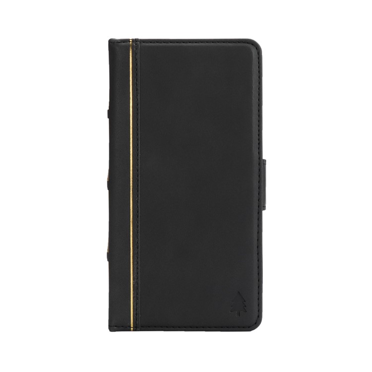 Book Style Removable TPU Back Shell + Leather Wallet Case for OnePlus 6 - Black-2