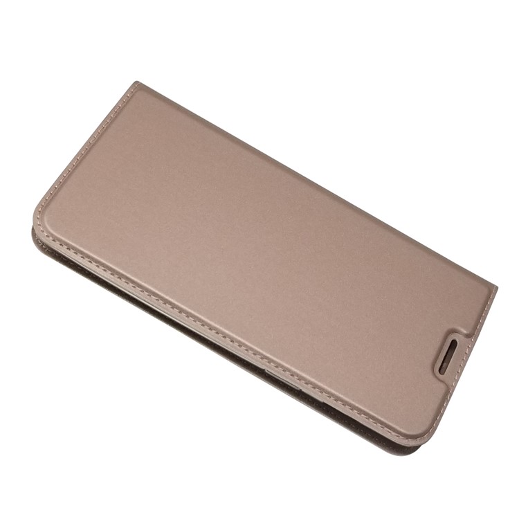 Auto-Resorband Leder Kartenhalter Mobiles Schutzgehäuse Für Oneplus 6 - Roségold-3