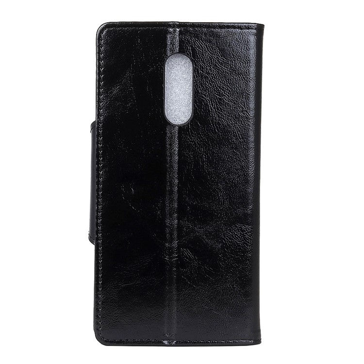 Wallet Leather Stand Case for OnePlus 7 - Black-3