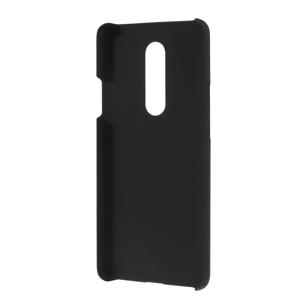 Rubberized PC Mobile Phone Case Accessory for OnePlus 7 Pro - Black-3
