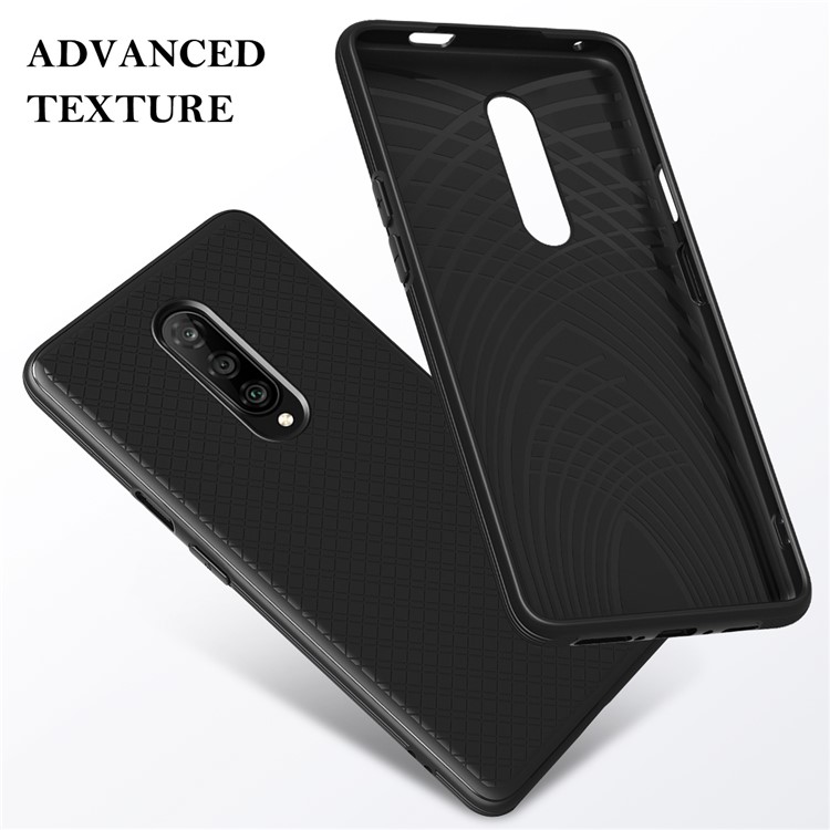 Rhombic Pattern TPU Phone Protective Case for OnePlus OnePlus 7 Pro-8