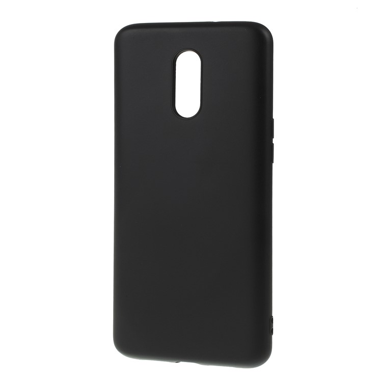 Soft Liquid Silicone Protective Phone Cover Casing for OnePlus 7 - Black-2