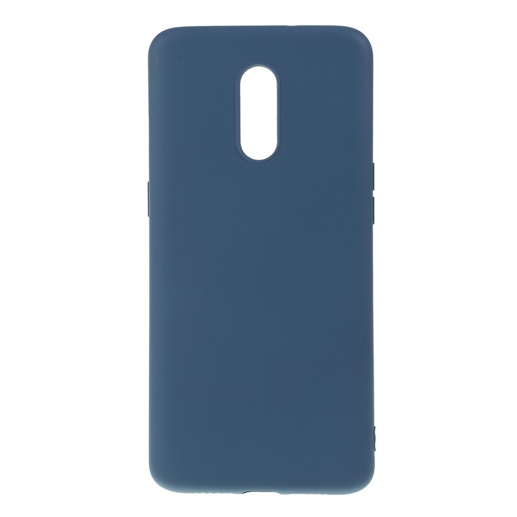 Caixa Protetora Da Tampa Do Telefone Do Silicone Líquido Macio Para Oneplus 7 - Azul-1