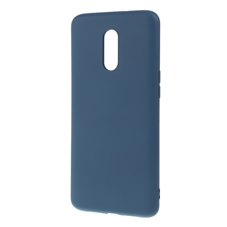 Caixa Protetora Da Tampa Do Telefone Do Silicone Líquido Macio Para Oneplus 7 - Azul-2