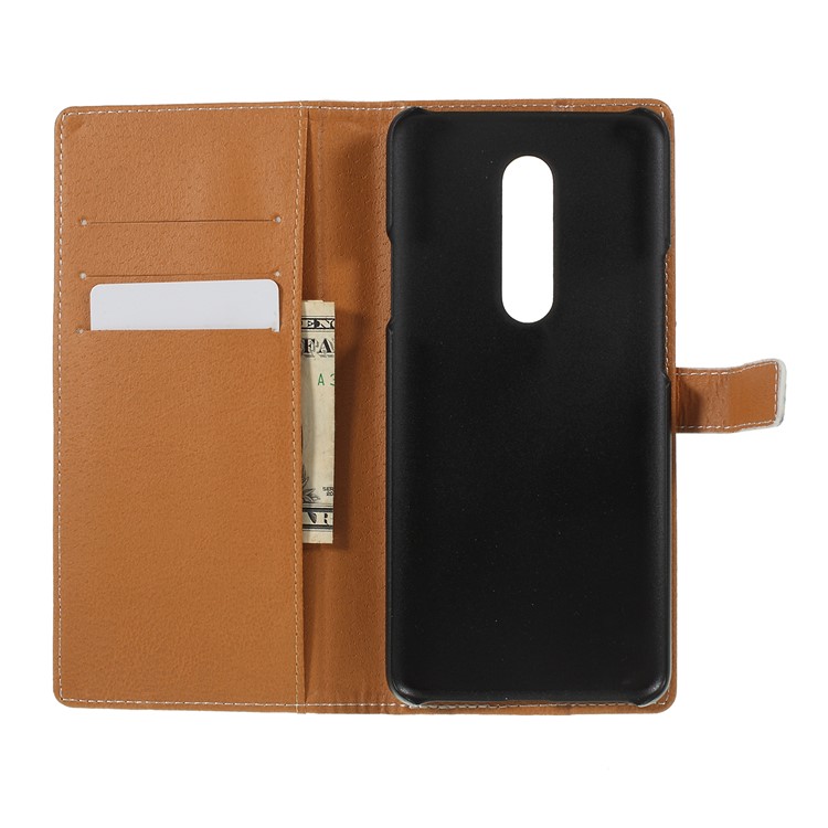 Pattern Printing Wallet Leather Stand Phone Case for OnePlus 7 Pro - Starry Sky-9