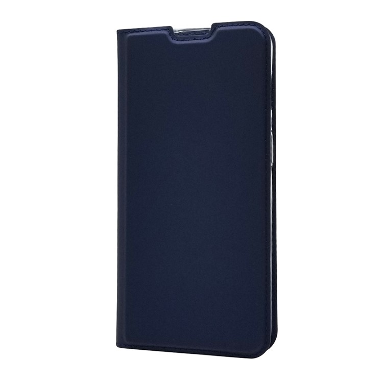 Magnetic Adsorption Leather Card Holder Casing for OnePlus 7 - Dark Blue-7