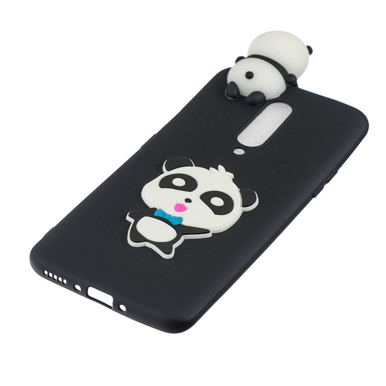 3D Cartoon Animal Printing TPU Phone Case for OnePlus 7 Pro - Panda Say Hello-4