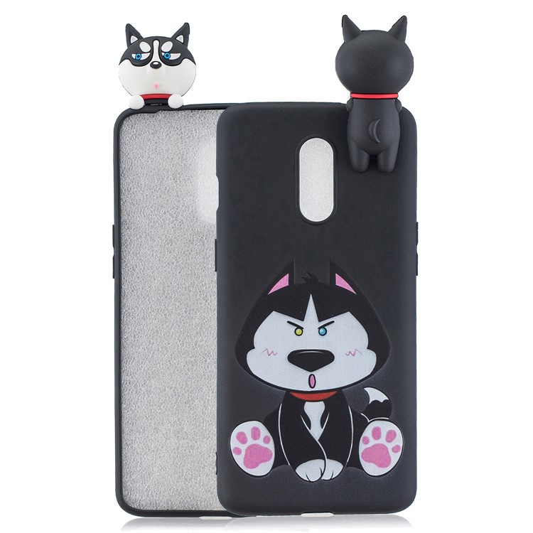 3D Animal Pattern Printing TPU Phone Case for OnePlus 7 - Dog-1