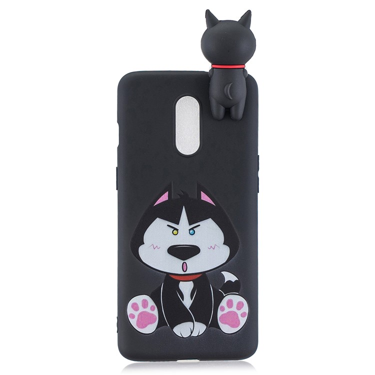 3D Animal Pattern Printing TPU Phone Case for OnePlus 7 - Dog-3