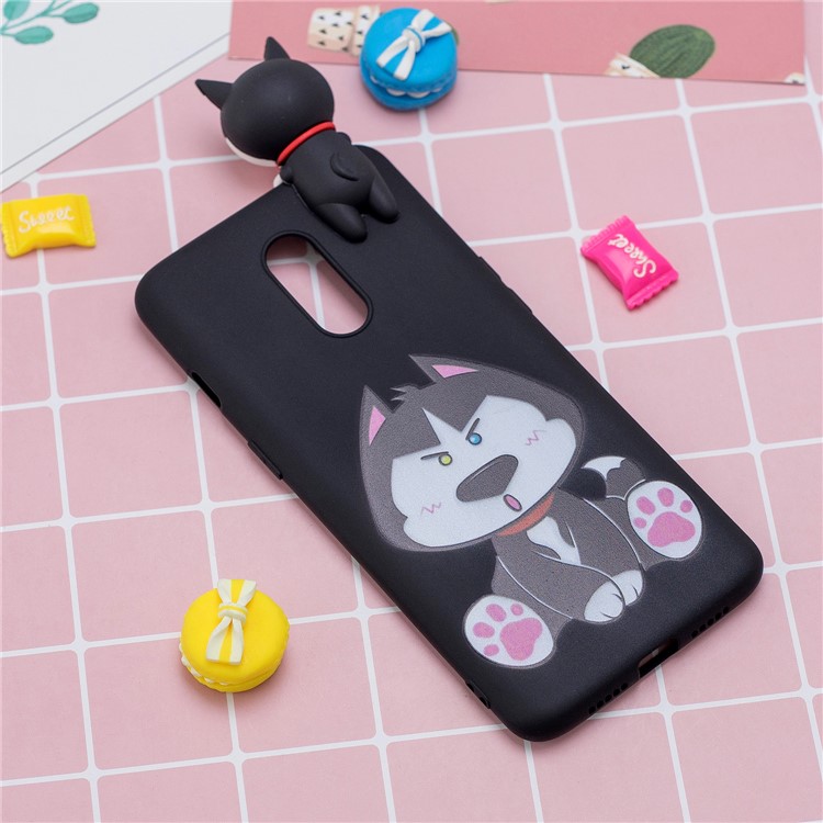 3D Animal Pattern Printing TPU Phone Case for OnePlus 7 - Dog-7