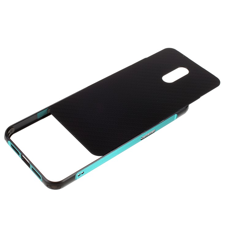 Detachable 2-in-1 Metal+Aluminium Alloy Electroplating Case for Oneplus 7 - Green-6
