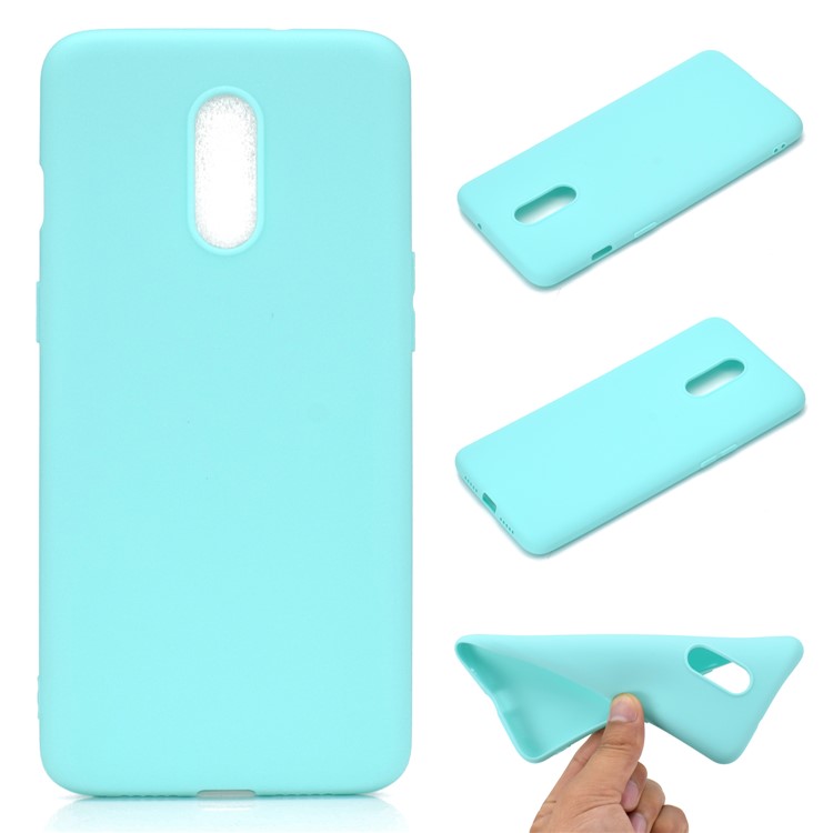 Funda De Teléfono TPU Con Cubierta Suave Para Oneplus 7 - Bebe Azul-1