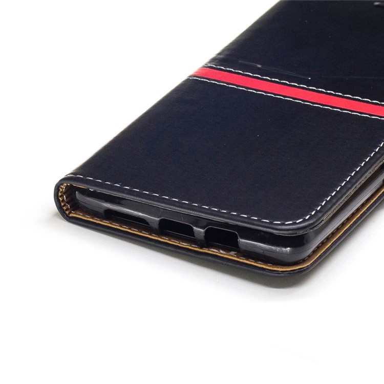 For OnePlus 3T / 3 Graceful Series Stitching Wallet Leather Phone Case Stand - Black-5
