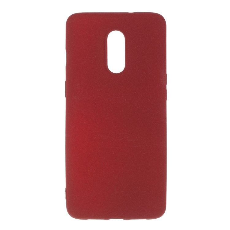 Double-sided Matte Phone Cover Shell Casing for OnePlus 7 - Red-1