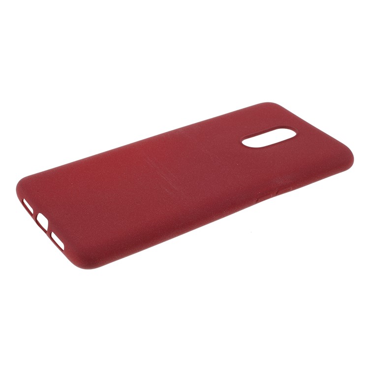 Double-sided Matte Phone Cover Shell Casing for OnePlus 7 - Red-4