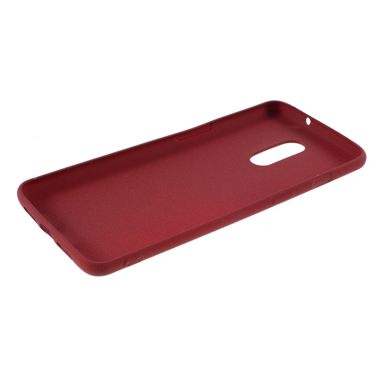 Double-sided Matte Phone Cover Shell Casing for OnePlus 7 - Red-5