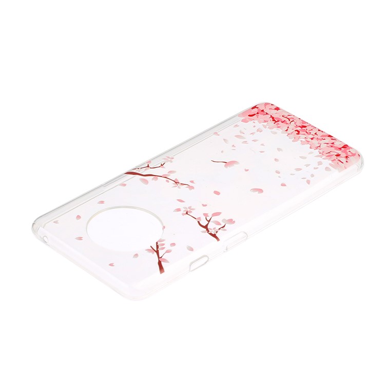 Motif D'impression Boîtier Arrière TPU Pour OnePlus 7T - Pétales-4