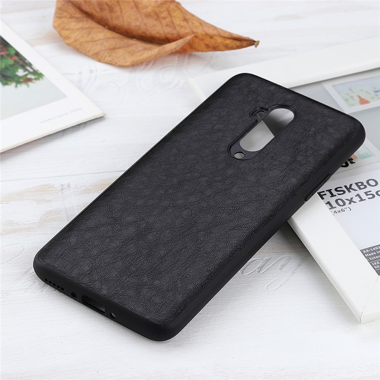 Crazy Horse Leather Coated PC + TPU Phone Case for OnePlus 7T Pro - Black-2