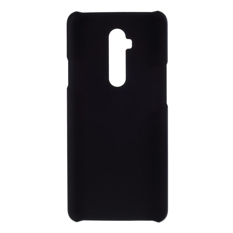 Glossy Rubberized Hard PC Shell Unique Cover for OnePlus 7T Pro - Black-3