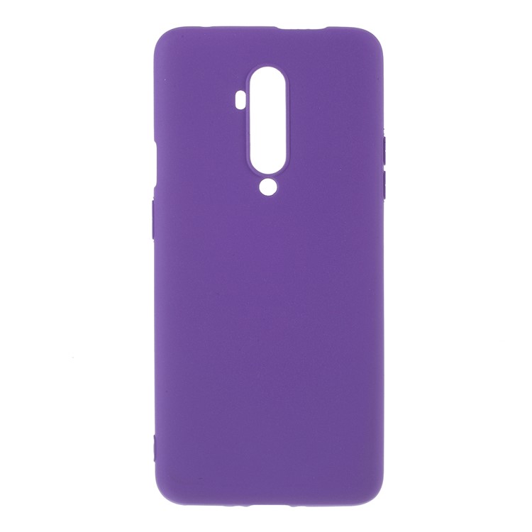 Double-sided Frosted Matte Stylish TPU Case for OnePlus 7T Pro - Purple-1