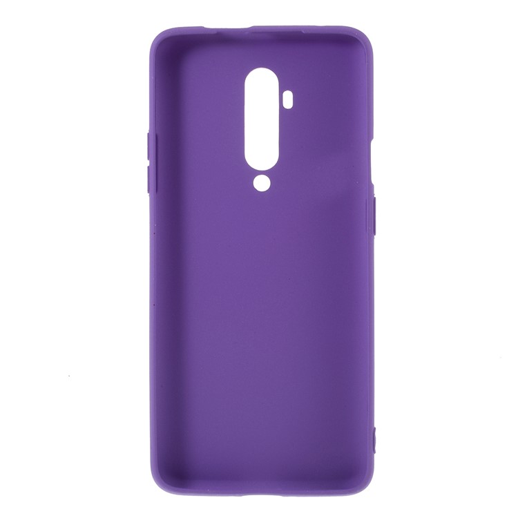 Double-sided Frosted Matte Stylish TPU Case for OnePlus 7T Pro - Purple-3