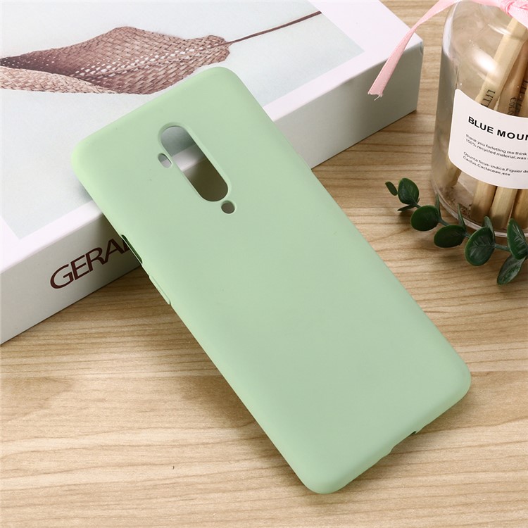 Caso De Silicone Líquido Para OnePlus 7T Pró - Verde-4