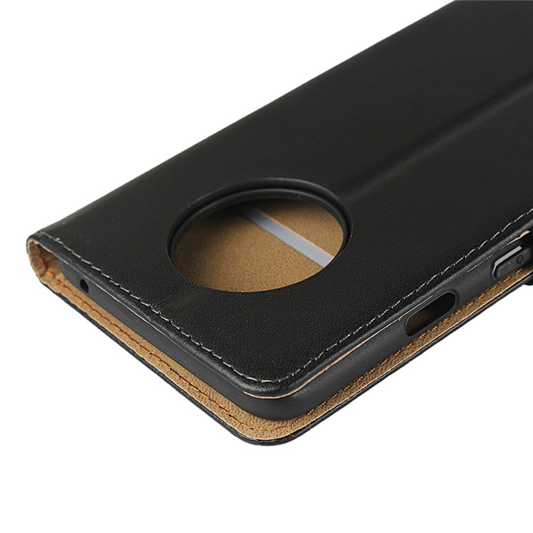 Genuine Leather Wallet Stand Cell Phone Cover for OnePlus 7T-11