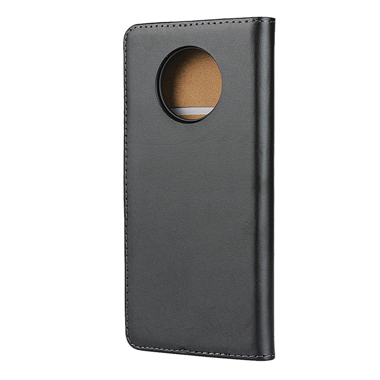 Genuine Leather Wallet Stand Cell Phone Cover for OnePlus 7T-4