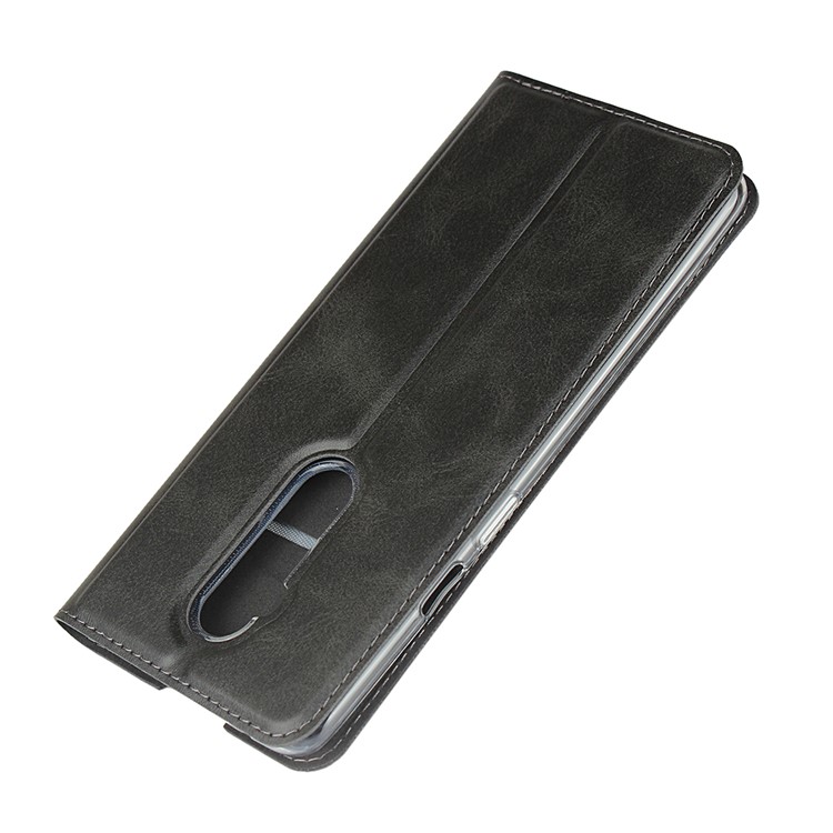 TPU + PU Shell Cuir Stand Avec Sangle Pour OnePlus 7T Pro - Noir-7
