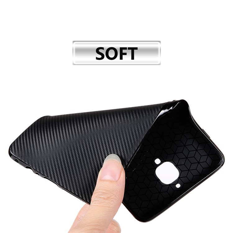 Carbon Fiber Soft TPU Mobile Phone Case for OnePlus 3T / 3 - Black-5