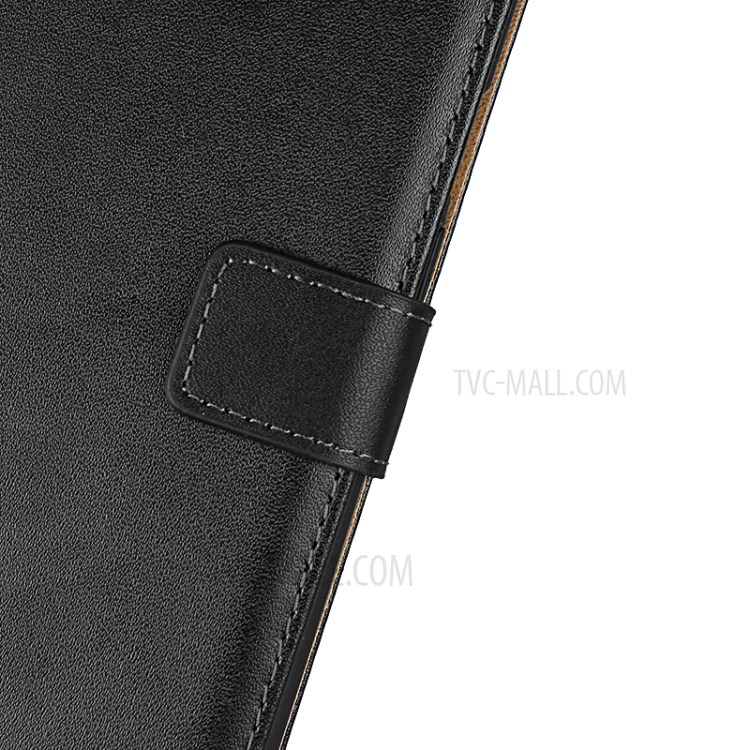 Genuine Leather Shell with Stand Wallet Protective Case for OnePlus 7T Pro-7