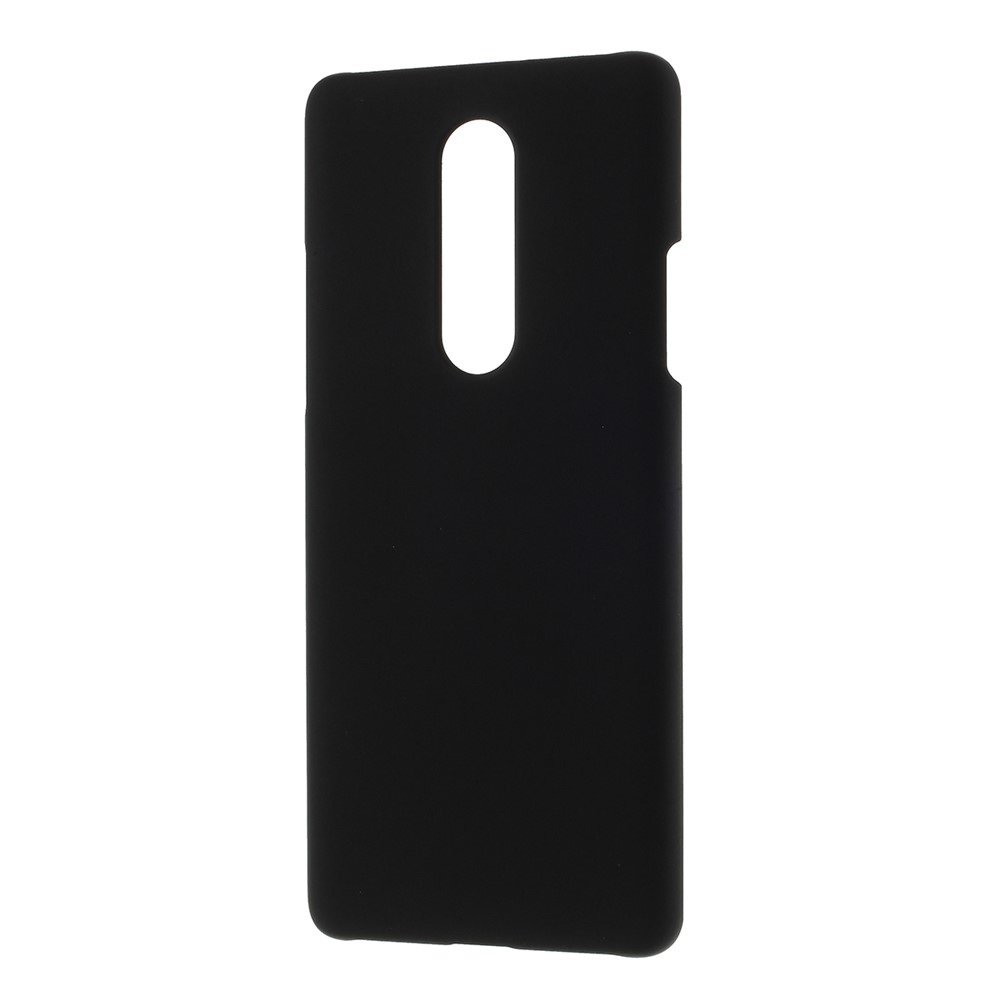 Case de Teléfonos Móviles de Plástico de Goma Para OnePlus 8 - Negro