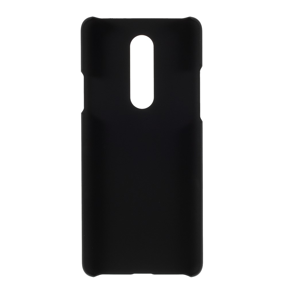 Case de Teléfonos Móviles de Plástico de Goma Para OnePlus 8 - Negro