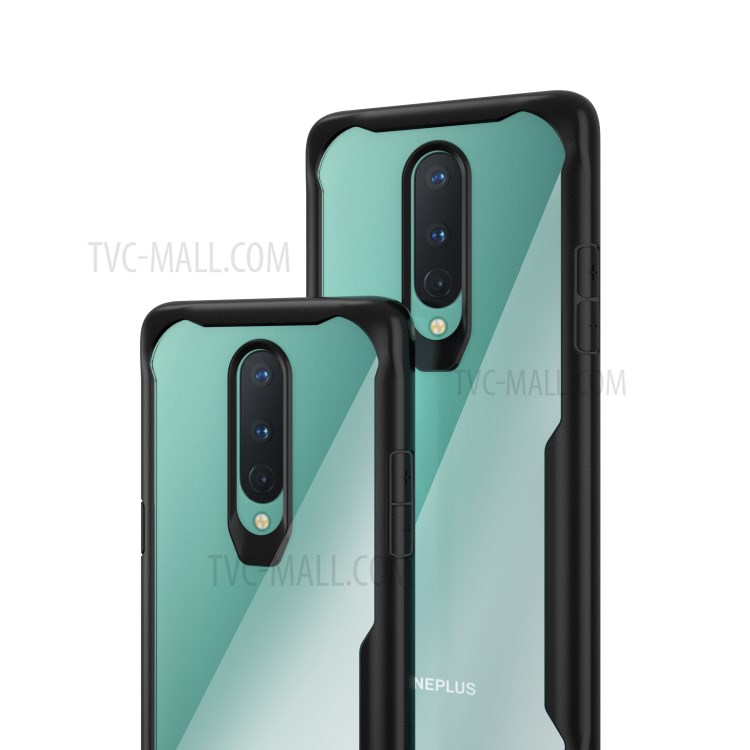 Shockproof PC + TPU Combo Case Accessory for OnePlus 8 - Black-2