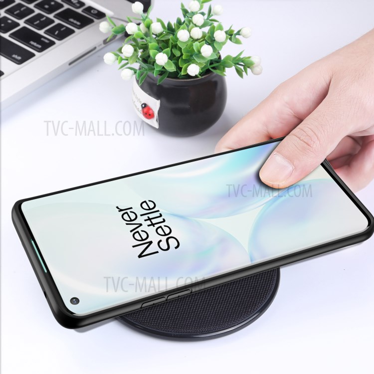 Shockproof PC + TPU Combo Case Accessory for OnePlus 8 - Black-5