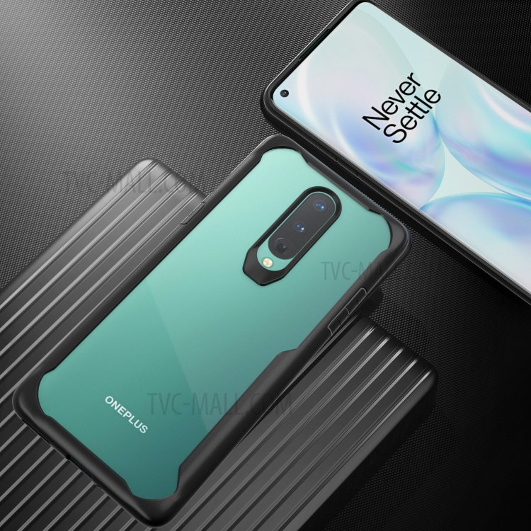 Shockproof PC + TPU Combo Case Accessory for OnePlus 8 - Black-6