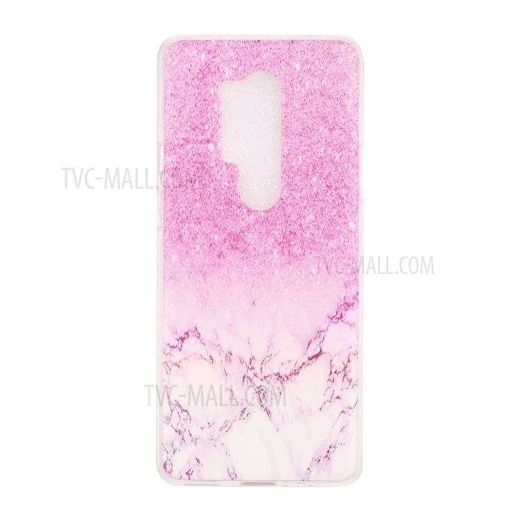 Stylish Pattern Printing TPU Cell Phone Case for OnePlus 8 Pro - Marble Pattern-2
