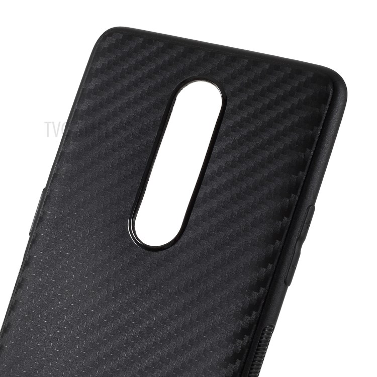 Fibre De Carbone Cas TPU De Téléphone Pour OnePlus 8-4